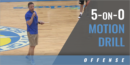 5-on-0 Motion Drill with Mike White – Univ. of Georgia