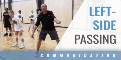Left Side Passing Communication Drill