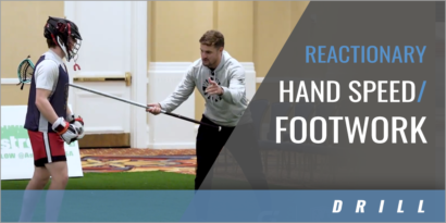 Reactionary Hand Speed/Footwork Drill