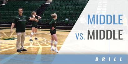 Middle vs. Middle Team Drill