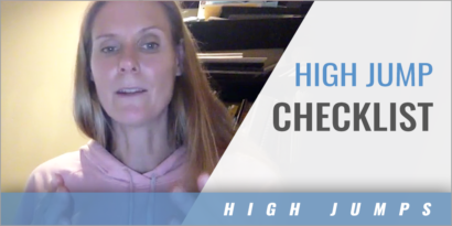 High Jump Checklist