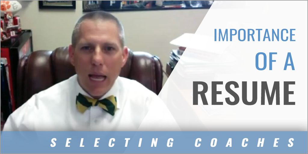 The Importance of a Resume in the Hiring Process with Dr. Luke Clamp ...