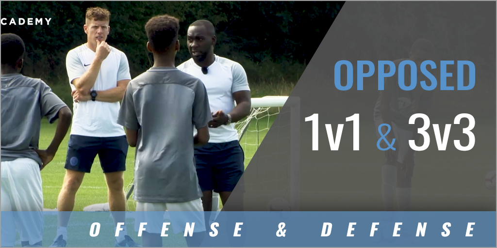 Opposed 1v1 and 3v3 Practice Sessions