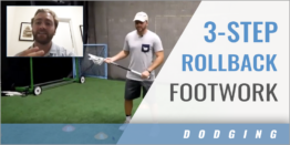 3-Step Rollback Footwork Drill