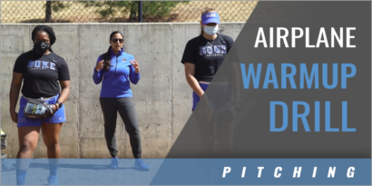 Pitching: Airplane Warmup Drill