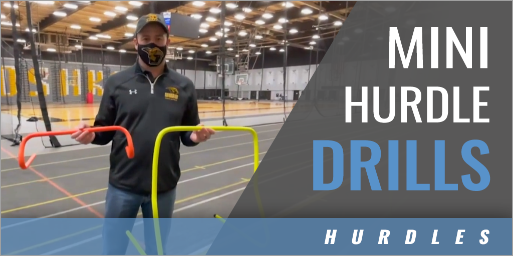 Mini Hurdle Drills with Jared Sanchez UWOshkosh Coaches Insider