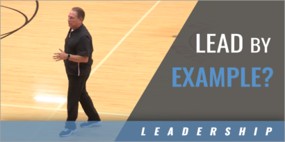 Leading By Example Is Not Leading