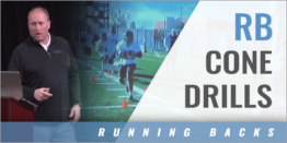 Running Back Cone Drills