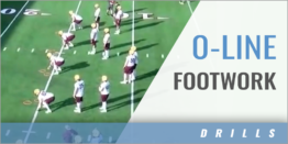 Offensive Line Footwork Drills