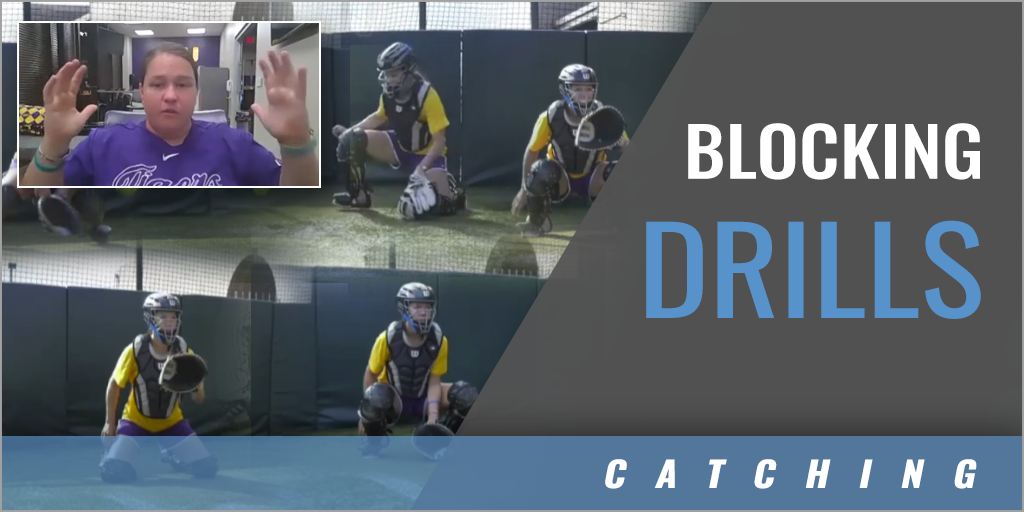 Catcher’s Blocking Drills with Lindsay Leftwich LSU Coaches Insider