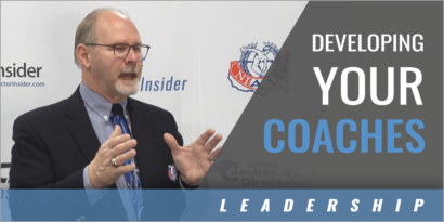 Developing Coaches and Communicating Your Vision