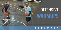 Defensive Footwork Warmup Drills