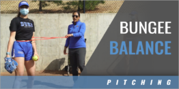 Pitcher's Bungee Balance Drill