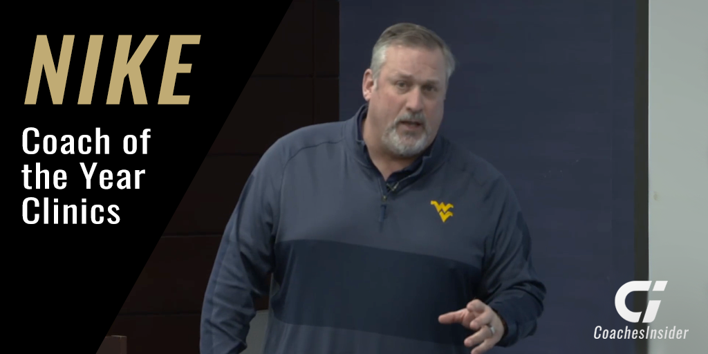 Inside Zone Fundamentals with Matt Moore West Virginia Univ