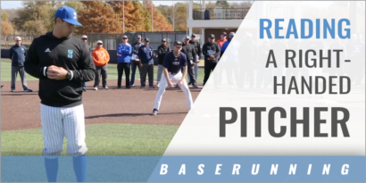 Baserunning: Reading a Right-Handed Pitcher