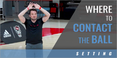 Setters: Where to Contact the Ball