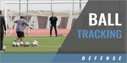 Goalie Ball Tracking Drill