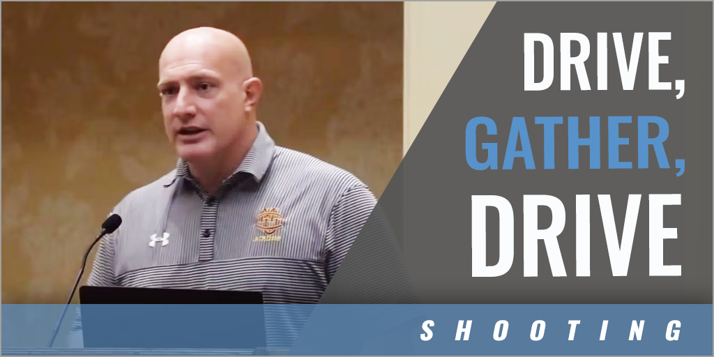 Drive, Gather, Drive Shooting Drill