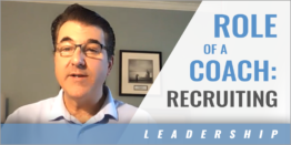 The Role of the Coach in Recruiting