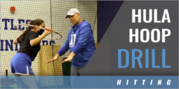 Hula Hoop Hitting Drill