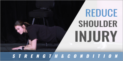 Specific Exercises to Reduce the Risk of Shoulder Injuries with Donna Scarborough, PhD.