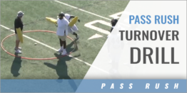 Pass Rush Turnover Drill