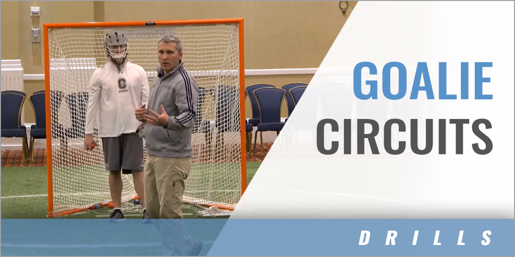Goalie Drill Circuits with Eric Hagarty Endicott College Coaches