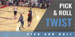 Pick and Roll Twist Turndown