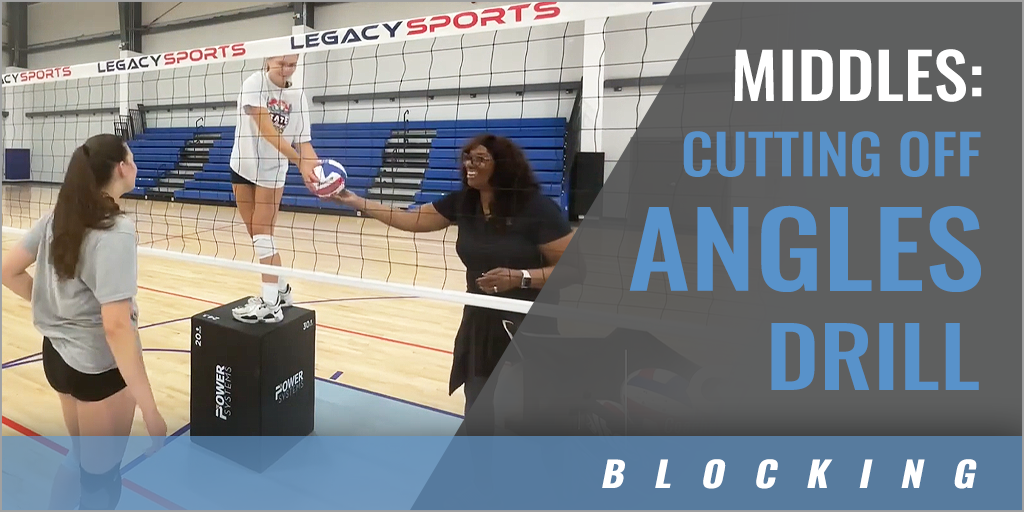 Middle Blocker Cutting Off Angles Drill
