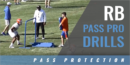 RB Pass Protection Drills with Jabbar Juluke – Univ. of Florida