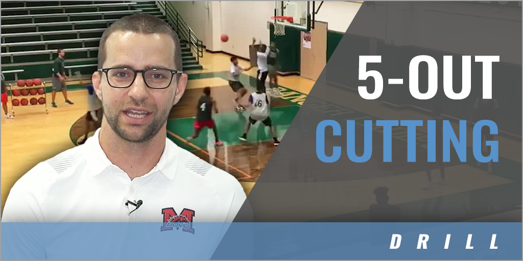 5-Out Cutting Drill: 3-on-2 + 1 Cutters