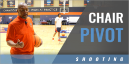 Chair Pivot Shooting Drill