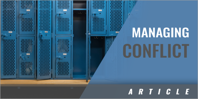 Managing Conflict Coaches Insider
