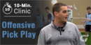 10-Minute Clinic: Offensive Pick Play with Bobby Benson – Providence College