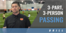 Three-Part, Three-Person Passing Drill with Tony Bowles – Rockwall High School (TX)