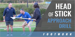 Head of Stick Approach Footwork Drill