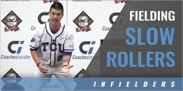 Infielder's Fundamentals on Fielding Slow Rollers and Choppers