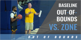 Baseline Out-of-Bounds vs. Zone