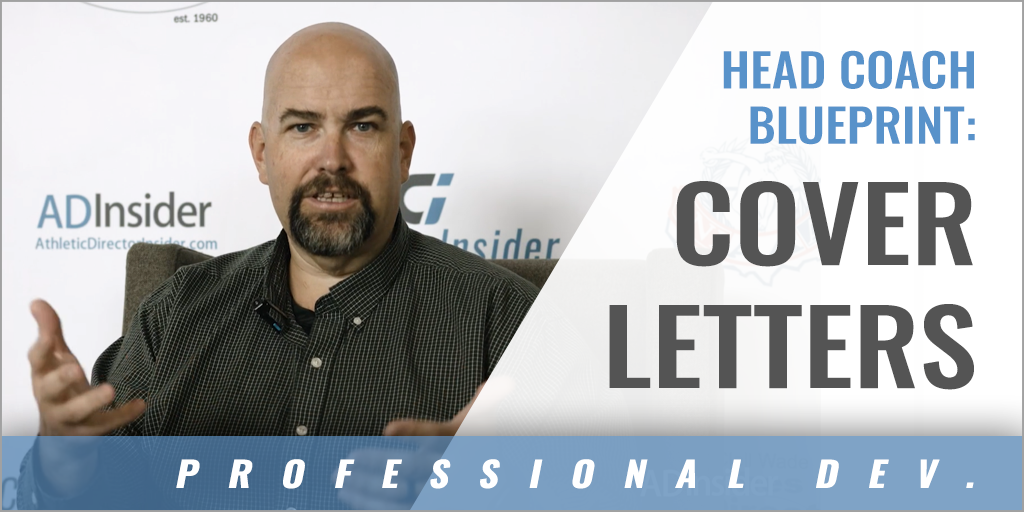 Head Coach Blueprint: Cover Letters Are The Key To Getting Interviews 