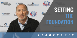 Setting Your Athletic Department's Foundation