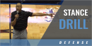 Defensive Stance Drill with Rodney Terry – Univ. of Texas