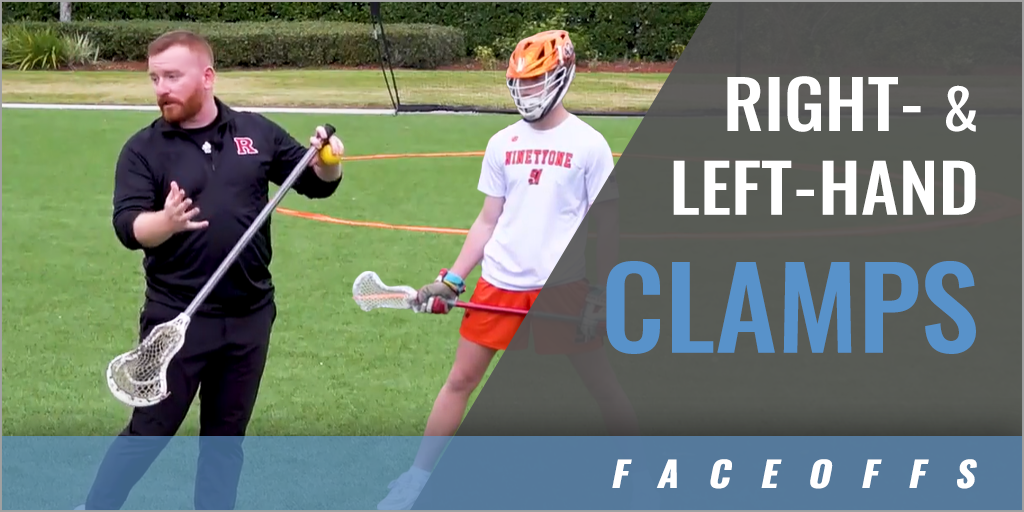 Faceoffs: Right- and Left-Hand Clamp Drill