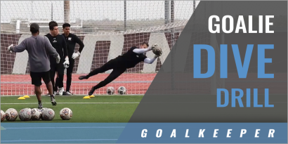 Goalie Dive Drill