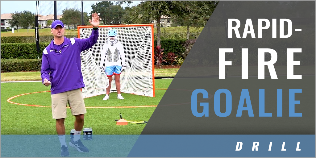 Rapid-Fire Goalie Drill