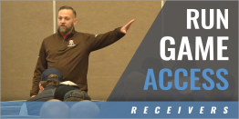 Run Game Access Rules for WRs with Mike McGuire - Portage Northern High School (MI)