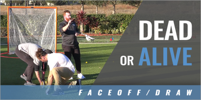 Faceoff: 3 Layer Dead or Alive Drill with Peter Dolan - High Point Univ.