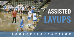 Assisted Layups Drill with Ryan Pannone - University of Alabama