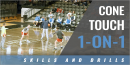 Cone Touch 1-on-1 Drill with Dusty May – Univ. of Michigan