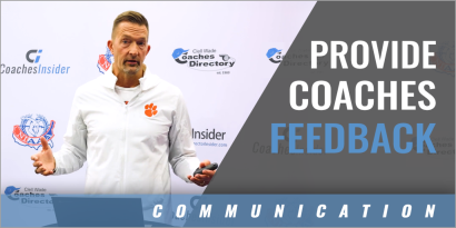 Providing Feedback to Your Coaches with John Woods, CMAA - Libertyville High School (IL)