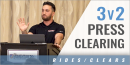 3v2 Press Clearing Drill with Charles Giunta – Fairfield Univ.